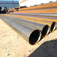Tuyau en acier au carbone GB 3091 Q235B, diamètre extérieur 508 mm, longueur 12 m, pour l'alimentation en eau, le drainage, les pieux municipaux, les fondations de ponts, matériaux de construction