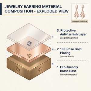 Venta <span class=keywords><strong>de</strong></span> Fábrica: Pendientes <span class=keywords><strong>de</strong></span> Clip en Espiral Invisibles y Sin Dolor, Elegantes Pendientes Colgantes <span class=keywords><strong>de</strong></span> Flor con Circonita y Perla para Orejas Sin Perforar - Product Image 5