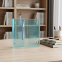 Carnet de notes A6 de luxe à paillettes, classeur à 6 trous, journal professionnel, classeur de budget transparent – Meilleur prix de gros