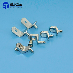 Shengyuan Cabinet Shelf Support Alloy Suction Cup Connector Nickel Durable Hardware Accessory - Product Image 3