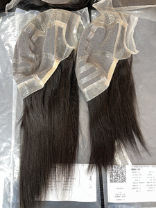 Peluca de Cabello Humano Virgen 100% con Encaje Transparente, Diseño 2026, para Mujeres, Grado Médico, PU, Color Natural, Cabello Liso, para Pérdida de Cabello - Product Image 5