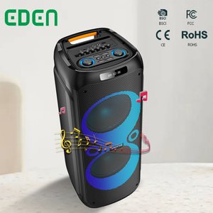 Altavoces Portátiles Activos Profesionales para Escenario, Altavoz de Karaoke de Gran Potencia, Altavoz Doble de 12 Pulgadas con Ruedas - Product Image 4