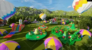 Lilytoys personalizado gigante crianças adultos, zona de diversões, obstáculo, curso, parque infantil, parque inflável para jogos