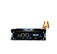 Mini Computadora Industrial sin Ventilador EGLOBAL, Intel Core I7-4578U, DDR3L, MSATA SSD, Win10, VGA, HD, WiFi, 2*Gigabit LAN, PC de Escritorio Linux