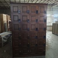 Humidor à cigares personnalisé avec code à clavier, vitrine de présentation pour tabac, armoire de rangement multi-grilles pour cigares, meuble de présentation de cigares
