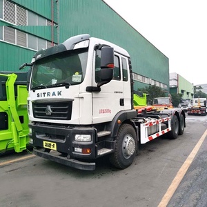 Camion benne à benne basculante OEM HOWO avec compacteur de déchets portable pour la gestion des déchets solides et les centres de recyclage - Product Image 5