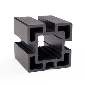 <span class=keywords><strong>Legno</strong></span> impermeabile composito recinzione WPC pannelli recinzione WPC recinzione palo/palo con base non rivestita - Product Image 2