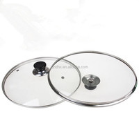 Vente en gros de couvercle en verre trempé couvercle en verre ustensiles de cuisine casseroles couvercle poignées et boutons pour poêle à frire T-Type G-Type C-Type