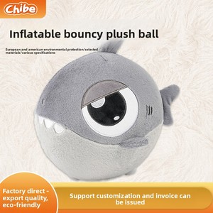 Peluche <span class=keywords><strong>gonflable</strong></span> en forme de <span class=keywords><strong>chien</strong></span> Sha Pei, poupée personnalisée de dessin animé, jouet rembourré en coton PP, pendentif rebondissant à ventouse, cadeau, export transfrontalier - Product Image 4
