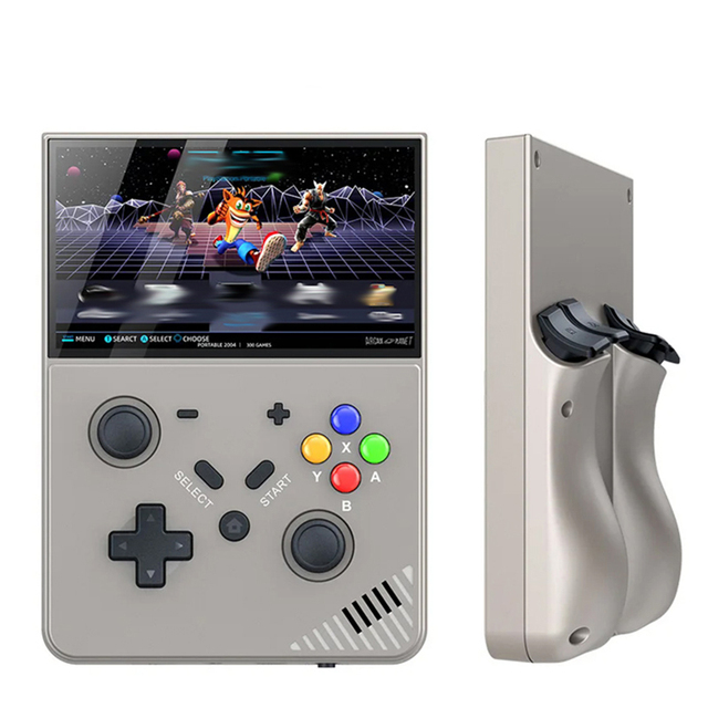 M18 Handheld Children Game Console Open Source Linux 64GB 4.3" IPS Screen RK3566 Quad Core Retro Arcade Video Gaming Player