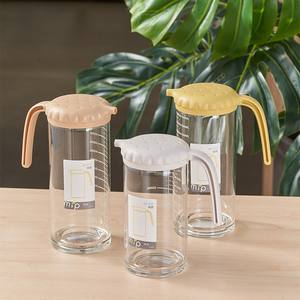 Botella de aceite de vidrio Mip, tamaño M, tapa de plástico, resistente a fugas, hermética, portátil, frasco de almacenamiento para cocina y viajes - Product Image 1