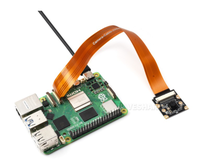 IMX219 8MP Dual FOV 79,3 ° 120 ° Gran Angular CMOS Sensor AI Vision Módulo de cámara de interfaz de MIPI-CSI para Raspberry Pi 5