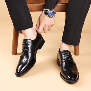 Zapatos planos de cuero de alta calidad, recién lanzados y más vendidos, para vestir formalmente, para bodas, negocios, uso casual, oficina. - Product Image 3