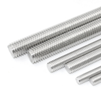 Barre filetée en acier inoxydable galvanisé DIN975 DIN976 ANSI/ASME B18.31.2 HGD M8 M10 A2-70 304 316 ASTM A325