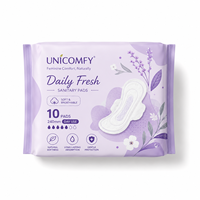 Serviettes hygiéniques en coton biologique de Chine Caractéristiques super absorbantes Protège-slip jetable ultra-mince en gros
