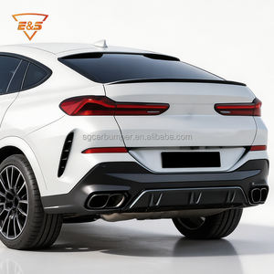 Kit de Carrocería al Por Mayor para <span class=keywords><strong>BMW</strong></span> <span class=keywords><strong>X6</strong></span> Serie E71 (08-14), Actualización a Estilo G06 MT <span class=keywords><strong>2023</strong></span>+, Parachoques con Luces y Capó - Product Image 6