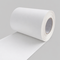 Flexibler Synthetischer Papieraufkleber für Gerippte Behälteretikettierung 62g Glassine-Liner GE801 Klebstoff für Wein- und Getränkefabriken