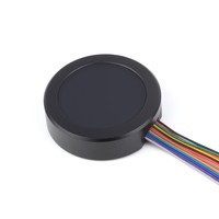 Papan pengembangan ESP32-S3, dengan LCD sentuh bulat 1.28 inci, Sensor Akselerometer dan giroskop, layar bulat, dengan casing logam CNC