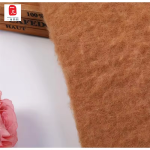 Ropa deportiva de tela de algodón de imitación de camello, tecnología de grabado ultrasónico impermeable, forro de ropa tejida, tela compuesta para niñas - Product Image 2