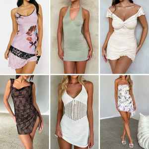 Liquidation de vêtements : Lots mixtes de vêtements pour femmes, stock de fournisseur, robes décontractées en gros, envoi aléatoire - Product Image 2