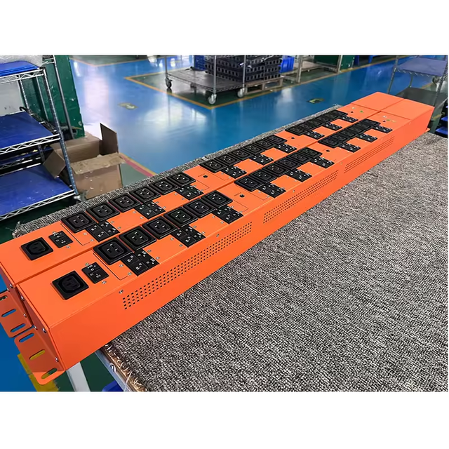 Smart P34 S21 T21 PDU High Power 415V 480V 12Ports 80A 125A 160A C19 Power Distribution Unit Rack PDU