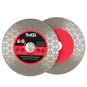 <span class=keywords><strong>Disque</strong></span> de <span class=keywords><strong>scie</strong></span> diamantée KSL 6 pouces (125 mm) avec revêtement en titane pour coupe et meulage de carreaux de porcelaine, quartz, marbre - OEM, pressage à chaud, garantie 3 ans - Product Image 1