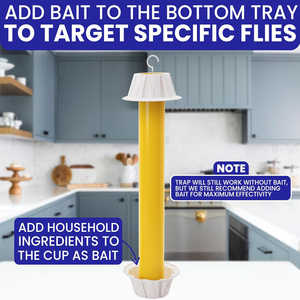 4pk Super Sticky Fly <span class=keywords><strong>Stick</strong></span> Trap No tóxico Interior/Exterior Hogar Insecto Flying Bug Catcher Tiras de cinta de papel para mosquitos Todos los insectos - Product Image 2