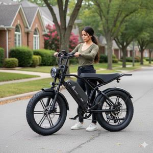 Vélo électrique cool / élégant pour la livraison de nourriture, vélo de montagne, vélo électrique pour adultes, promenades de loisirs dans le parc - Product Image 2