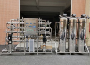 Ce Iso9001 Goedgekeurd 1000l Tweetraps Omgekeerde Osmose Waterzuiveringssysteem + Edi Apparaat Ultra Zuiver Water Machine - Product Image 2