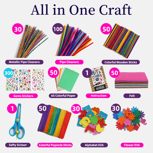 Trẻ Em Đồ Chơi Nghệ Thuật Và Thủ Công Mỹ Nghệ Crate Kit 3000 + Mảnh Sở Thích Nguồn Cung Cấp Thủ Công Vật Liệu Hộp Cho Nghệ Thuật Sáng Tạo Các Dự Án Cho Trẻ Em - Product Image 4