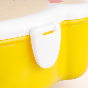 Recipientes de plástico sin BPA, caja de almacenamiento de comida para bebés con tapa, tazón para refrigerios, caja Bento de dibujos animados, artículos de uso diario para niños, portátil para acampar - Product Image 6