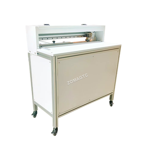 Machine à rainurer le papier et le carton pneumatique, machine à rainurer de bureau, machine à découper les boîtes - Product Image 4