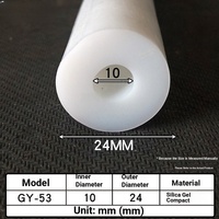Gaine en silicone anti-collision - Bande de mousse circulaire, profil en O pour l'industrie du mobilier, utilisation pour les câbles