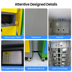 Estación de Baterías Intercambiables para Scooter Eléctrico y Automóvil ESINO con Función PD para Uso en Exteriores, Potencia de 800W - Product Image 5