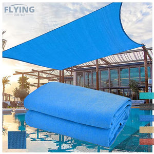 Nouveau prix 2023 Voile d'ombrage <span class=keywords><strong>triangulaire</strong></span> bleue en HDPE pour extérieur 5x5x5 / Toldo Vela Triangular 5x5x5 / Voile Ombrage - Product Image 1