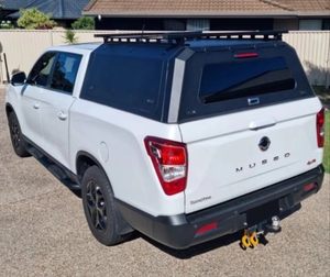 Fabbrica diretta 4x4 Offroad copertura <span class=keywords><strong>vasca</strong></span> impermeabile in alluminio copertura Hardtop baldacchino per Ssangyong Musso - Product Image 5