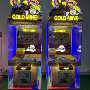 Máquina <span class=keywords><strong>de</strong></span> garra <span class=keywords><strong>de</strong></span> grúa certificada CE, <span class=keywords><strong>mina</strong></span> <span class=keywords><strong>de</strong></span> <span class=keywords><strong>oro</strong></span>, Arcade interior, canje <span class=keywords><strong>de</strong></span> monedas, entretenimiento <span class=keywords><strong>de</strong></span> Metal, 1 año para entretenimiento - Product Image 1