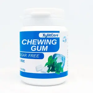 OEM Xylitol Charcoal Chewing Gum Whitening Teeth Gum