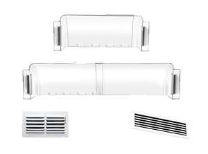 Deflector Magnético Telescópico Ajustable para Aire Acondicionado Doméstico, Guía de Aire Caliente para Ventilación de Techo - Product Image 4