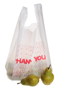 Bolsas de Plástico Resistentes Personalizadas de LDPE/HDPE Tipo Camiseta para Supermercado - Product Image 2