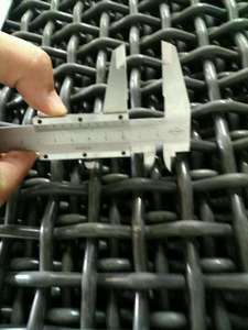 Maille de fil d'acier 65 Mn pour tamis minier, durable et robuste - Product Image 3