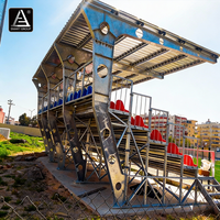 Système de toiture de tribune portable pour stade de football, tribune de sport intelligente, tribune extérieure, échafaudage portable