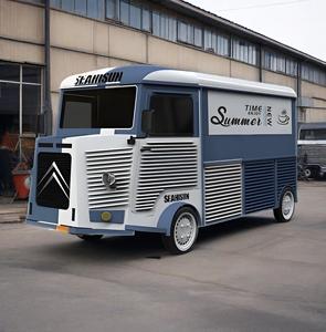 รถพ่วงขายอาหารเคลื่อนที่สำหรับฤดูหนาว พร้อมหน้าต่างกระจกสองชั้นและระบบทำความร้อนพื้น สำหรับบริการจัดเลี้ยงริมเนินสกี - Product Image 3