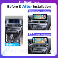 Sistema Multimedia para Auto con Android 15 y Carplay para BMW Serie 6 F06 F12 2010-2016 CIC NBT, Navegación GPS, Radio, Reproductor de Video y DVD