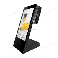 Lecteur multimédia LCD à écran tactile de 15,6 pouces, affichage publicitaire, tablette Android, kiosque, support de comptoir, signalisation numérique