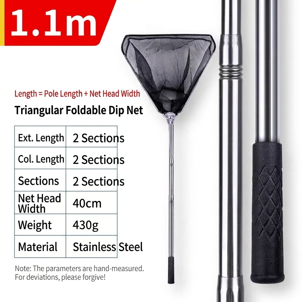 1.1m solid folding net-manual measurement possible