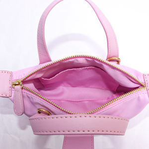 Túi xách nhỏ xinh in logo cá nhân, dây đeo rời, chất liệu nylon và da PU, ví điện thoại mini, túi đeo vai nữ, túi đeo chéo - Product Image 4