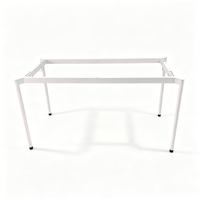 Table à manger en métal, table basse, table d'appoint, table moderne avec structure en fer, mobilier commercial pour restaurant, table de décoration pour salon
