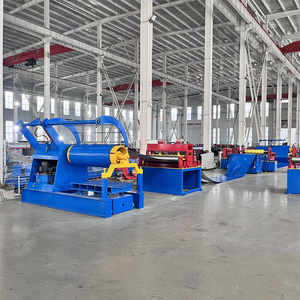 Automatic 0.3 - 1 mm Rewinding Slitting <b>Machine</b> Metal Slitting Product Line Steel Coil Slitting <b>Machine</b> - Product Image 2