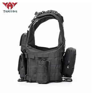 سترة تكتيكية سوداء من YAKEDA، سترة واقية تكتيكية - Product Image 2